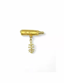 Fashion Alfiler biberón cruz Caravaca 18K Más Joyas|Cruz Caravaca