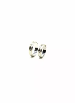 Hot Alianza brillo mate tallada bicolor 18k Alianzas De Oro|Anillos De Oro