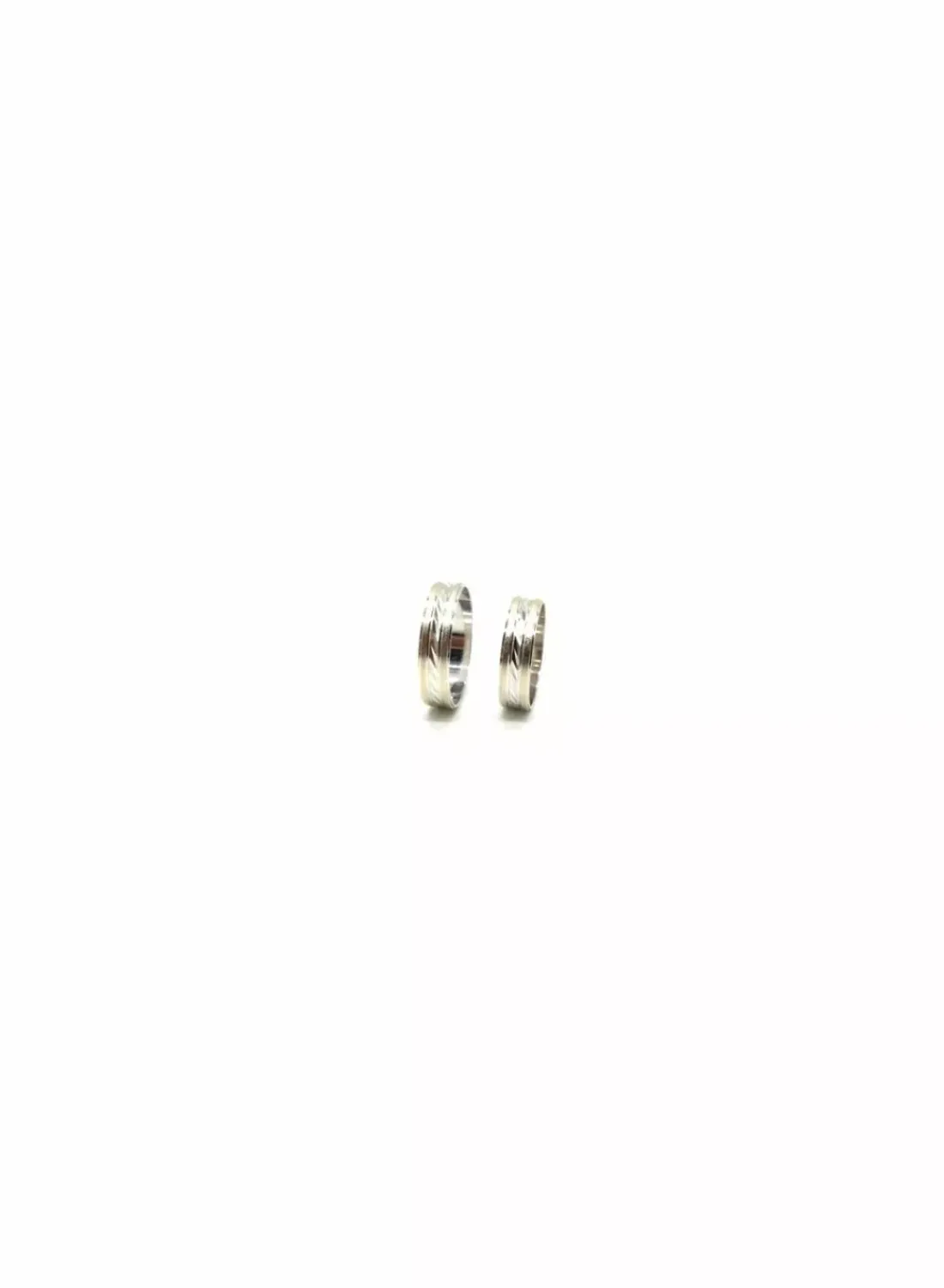 Hot Alianza brillo mate tallada bicolor 18k Alianzas De Oro|Anillos De Oro