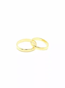 Store Alianza lisa media caña oro 18k - 2mm Alianzas De Oro|Anillos De Oro