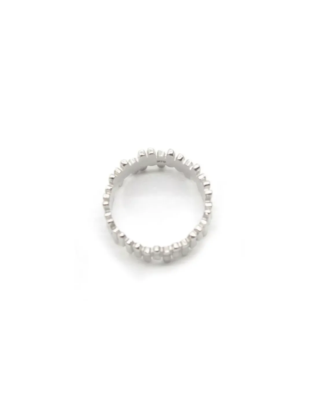 Online Anillo barras plata 925 rodio Anillos De Plata|Anillos
