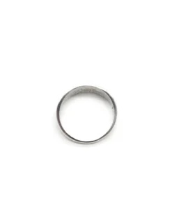 Clearance Anillo cinco bandas lisas y circonitas Plata de Ley Anillos De Plata|Anillos