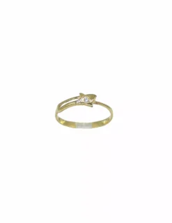Flash Sale Anillo circonita oro 18k - T.10 Anillos De Oro|Anillos