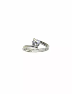 Sale Anillo compromiso oro blanco 18k - T.13 Anillos De Oro Blanco|Anillos
