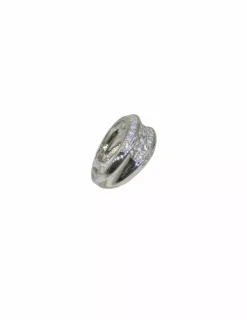 New Anillo decoración circonitas oro blanco 18k - T.13 Anillos De Oro Blanco|Anillos