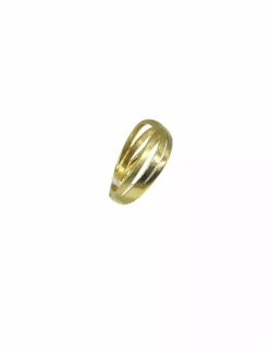 Store Anillo enlazado ondas oro 18k- T.15 Anillos De Oro|Anillos