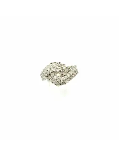 Cheap Anillo espiral de circonitas 18k - T.14 Anillos De Oro|Anillos
