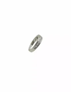 Outlet Anillo fila de diamantes oro blanco 18k - T.10 Anillos Con Brillantes|Anillos De Oro Blanco