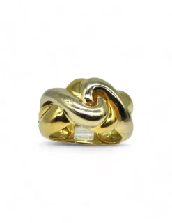 Best Anillo forma de nudo en oro de 18k - T.12 Anillos De Oro|Anillos