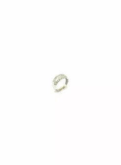 Hot Anillo oro blanco circonitas 18k - T.14 Anillos De Oro Blanco|Anillos