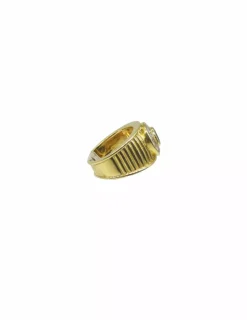 Cheap Anillo piedra ovalo y diamantes alrededor oro 18k - T.13 Anillos Con Brillantes|Anillos De Oro