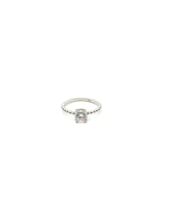 Best Anillo plata bolitas solitario 6mm en cuatro garras Anillos De Plata|Anillos