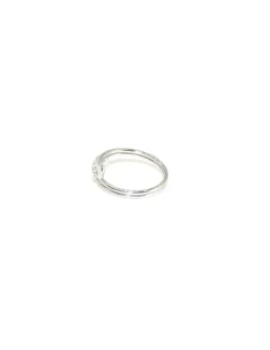 Online Anillo plata tres bandas ajustable circonitas Anillos De Plata|Anillos