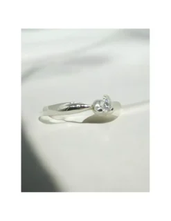 Store Anillo PLATINO 3 garras brillante 0.10ct - T.13 Platino|Anillos Con Brillantes