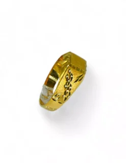 Best Anillo sello cuadrado lateral labrado oro 18k - T.10 Sellos|Anillos De Oro