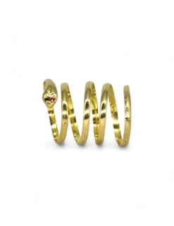 Flash Sale Anillo serpiente oro 18k - T.21 Anillos De Oro|Anillos