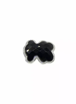 Discount Anillo TOUS color ónix y diamantes oro 18k - T.15 Anillos Con Brillantes|Pendientes Con Brillantes