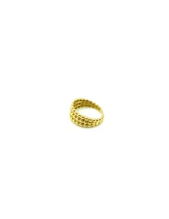 Sale Anillo triple aro bolitas oro 18k - T.13 Anillos De Oro|Anillos