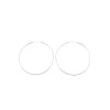 Shop Aros plata de Ley - 60 x 2mm Aros De Plata