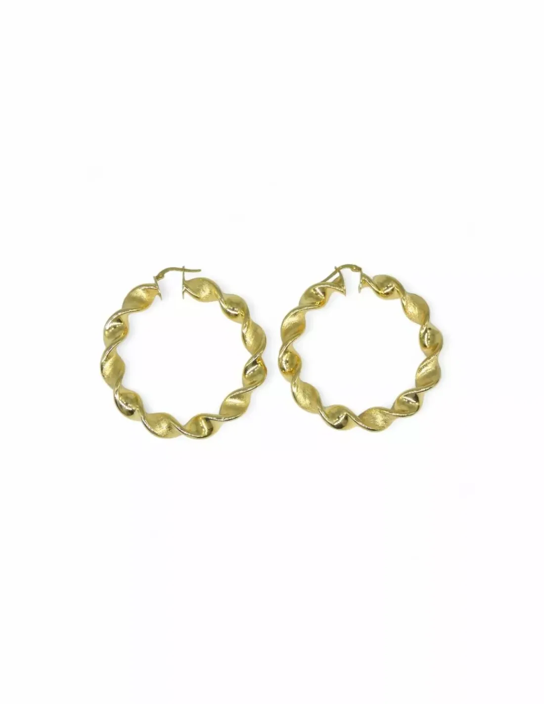 Store Aros retorcidos oro 18k Aros De Oro|Pendientes De Oro