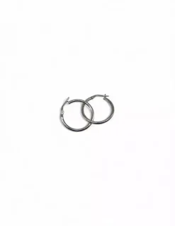 Cheap Aros tubo plata 925 - 2x24 mm Aros De Plata
