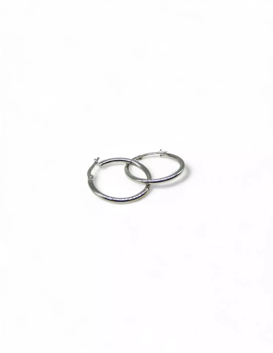 Cheap Aros tubo plata 925 - 2x24 mm Aros De Plata