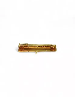 Sale Broche cuadrado oro 18k Más Joyas