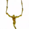 Hot Cadena cristo Dalí oro 18k - 59cm Cadenas De Oro|Gargantillas De Oro