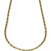 Best Sale Cadena eslabón ancla forzada oro 18k - 49x0.2cm Cadenas De Oro
