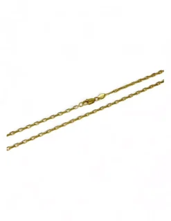 Best Sale Cadena eslabón ancla forzada oro 18k - 49x0.2cm Cadenas De Oro