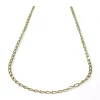 Clearance Cadena eslabón Bilbao oro 18k - 50cm Cadenas De Oro