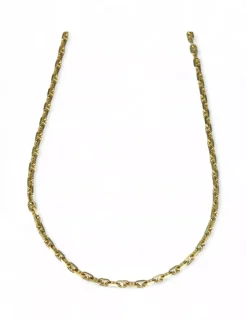 Best Cadena eslabón 3x1 oro 18k - 60cm Gargantillas De Oro