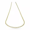 Store Cadena eslabon forzado oro 18k - 50cm Cadenas De Oro