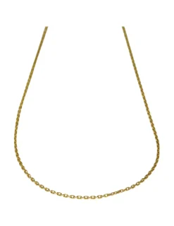 Hot Cadena forzada oro 18k - 50x0.1cm Cadenas De Oro