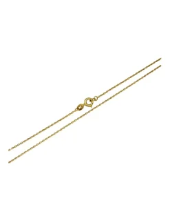 Hot Cadena forzada oro 18k - 50x0.1cm Cadenas De Oro