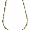Best Sale Cadena modelo singapur oro 18k - 62x0.2 cm Cadenas De Oro