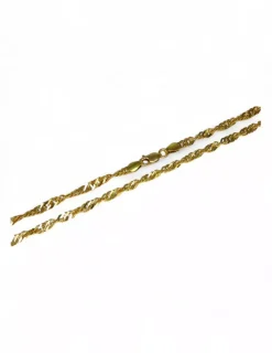 Cheap Cadena modelo singapur oro 18k - 49x0.3 cm Cadenas De Oro