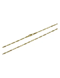 Fashion Cadena Singapur fina oro 18k - 50x0.2cm Cadenas De Oro