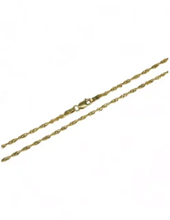 Fashion Cadena Singapur oro 18k - 40cm Cadenas De Oro