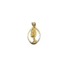 Cheap Colgante calado pareja de enamorados oro 18k Colgante De Corazones