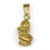 Flash Sale Colgante de pato con pajarita oro 18k Colgante De Animales