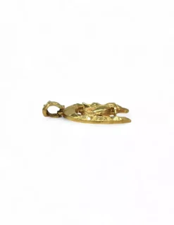 Discount Colgante herradura silueta caballo oro 18k Colgante De Animales