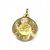 Outlet Colgante horóscopo Escorpio oro 18k - 2cm - 2,9gr Colgante De Horóscopo
