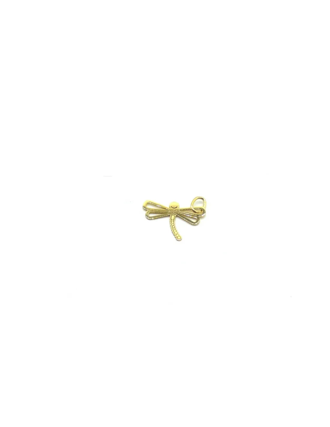 Hot Colgante libélula oro 18k Colgante De Animales