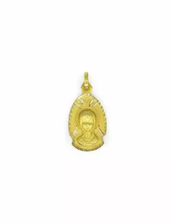 Online Colgante medalla de la virgen niña oro 18k Medalla De La Virgen|Colgante Con La Virgen