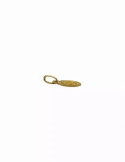Cheap Colgante medalla lenteja Jesús oro 18k Colgante De Cristo