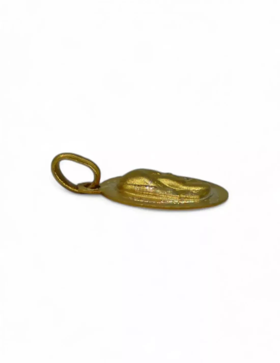 Outlet Colgante medalla Virgen niña labrada oro 18k Medalla De La Virgen|Colgante Con La Virgen