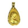 Sale Colgante medalla virgen niña gota oro 18k Medalla De La Virgen