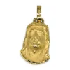 Fashion Colgante rostro de Cristo oro 18k Medalla De Cristo|Colgante De Cristo