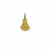 Flash Sale Colgante Virgen del Rocío oro 18k - 3,5cm Medalla De La Virgen|Colgante Con La Virgen